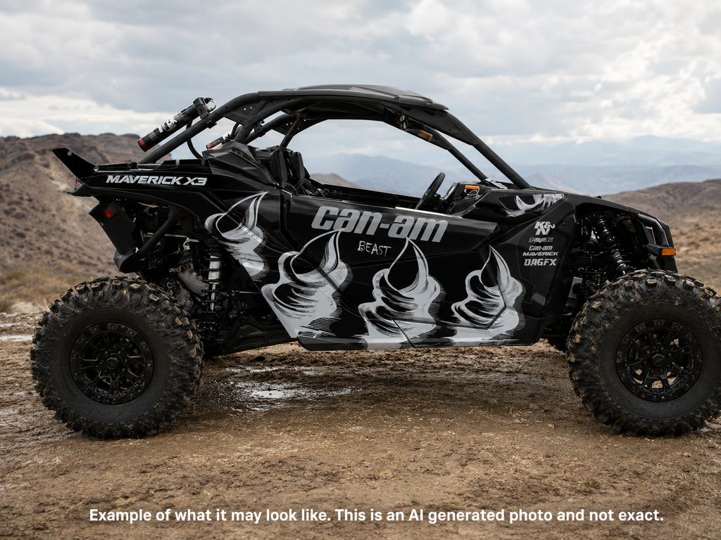 2017-2024 Can Am X3 Maverick Graphics Kit  Pro Edition DB-2 Beast