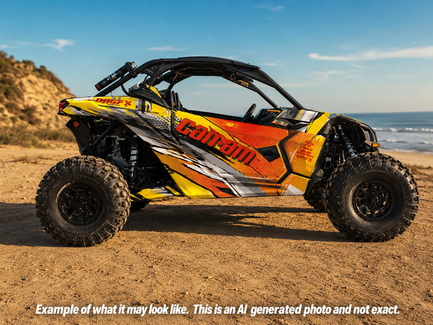 2017 - 2024 Can Am X3 Maverick Graphics Kit  Pro Edition D53-2 Wild