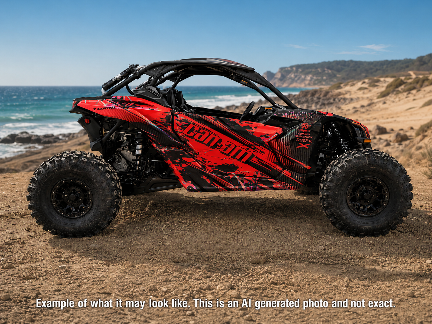 2017 - 2024 Can Am X3 Maverick Graphics Kit  Pro Edition D79-3