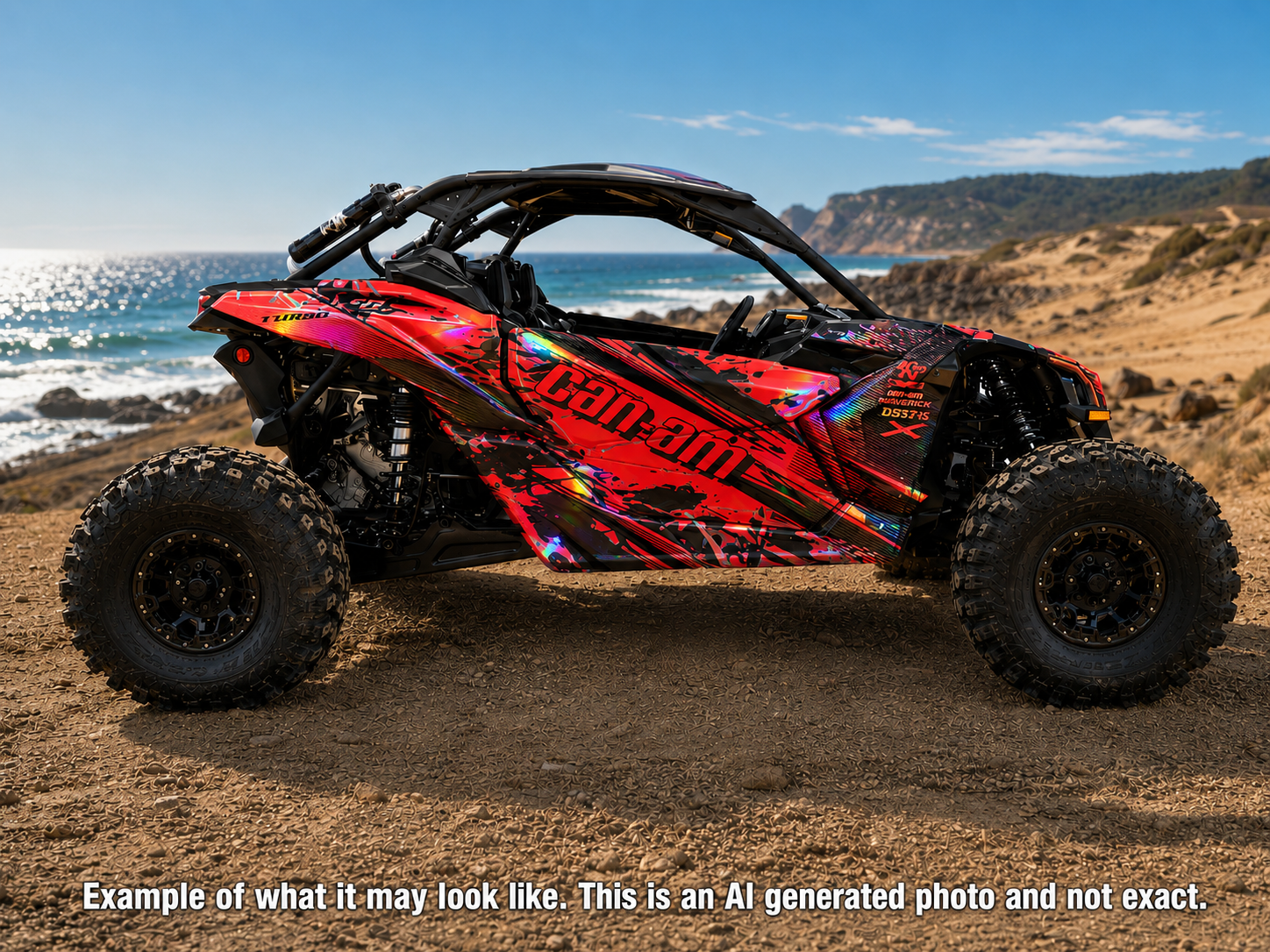 2017 - 2024 Can Am X3 Maverick Graphics Kit  Pro Edition D79-3