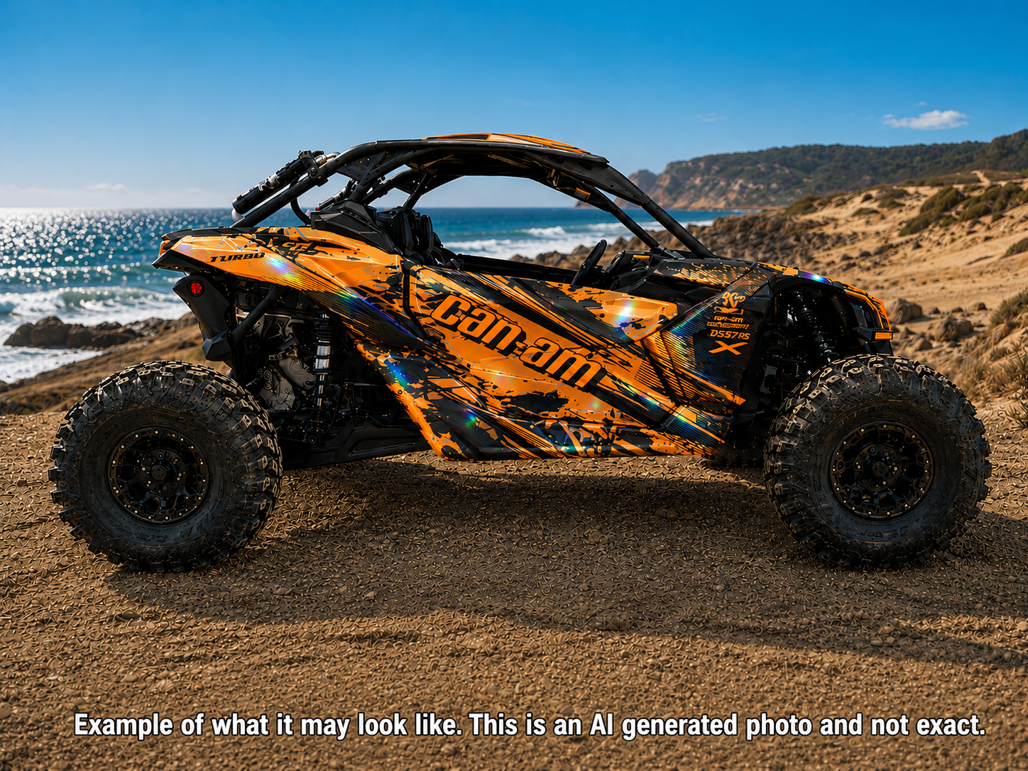 2017 - 2024 Can Am X3 Maverick Graphics Kit  Pro Edition D79-4