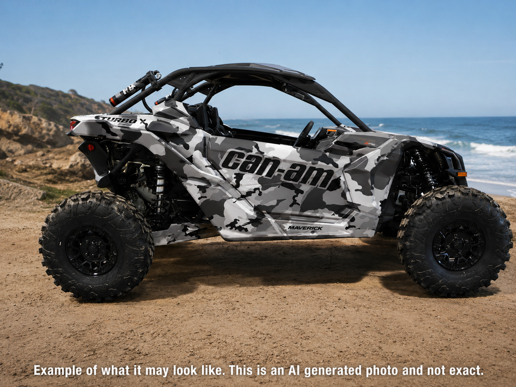 2017-2024 Can Am X3 Maverick Graphics Kit  Pro Edition D54-1 Camo