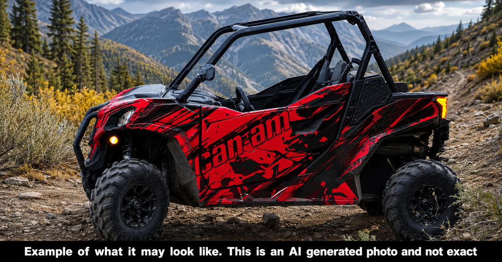 2016-2023 Can Am Maverick Trail 1000 Graphics Kit   D79-4 OAGFX Racing