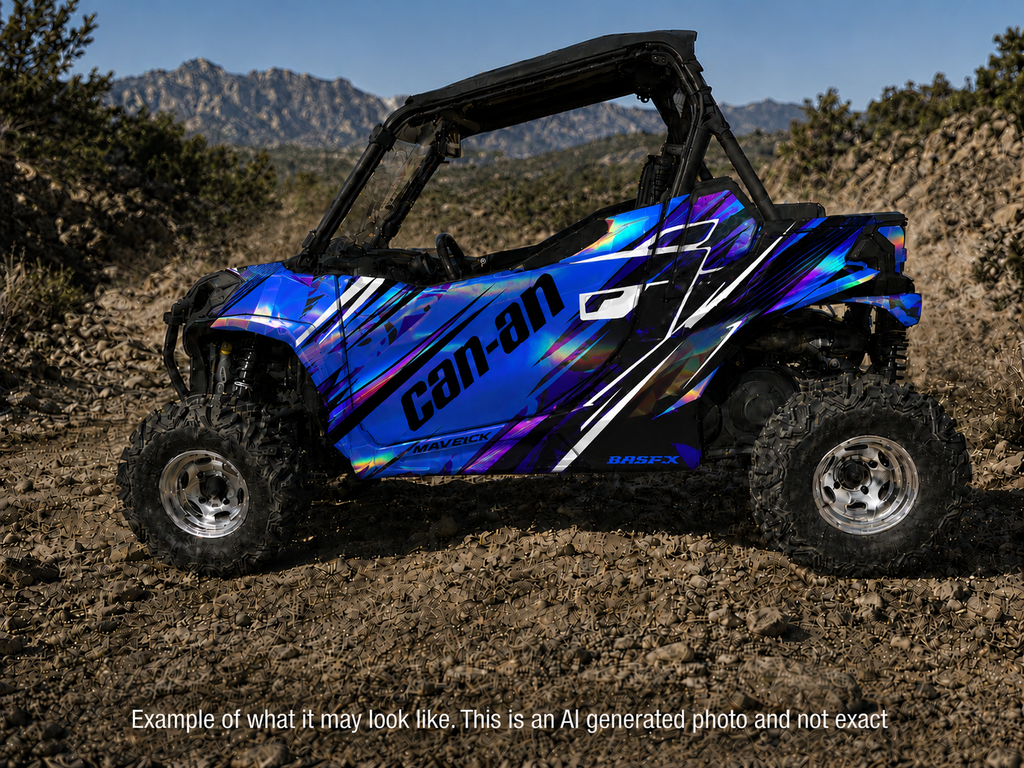 2016-2023 Can Am Maverick Trail 1000 Graphics Kit D35-3