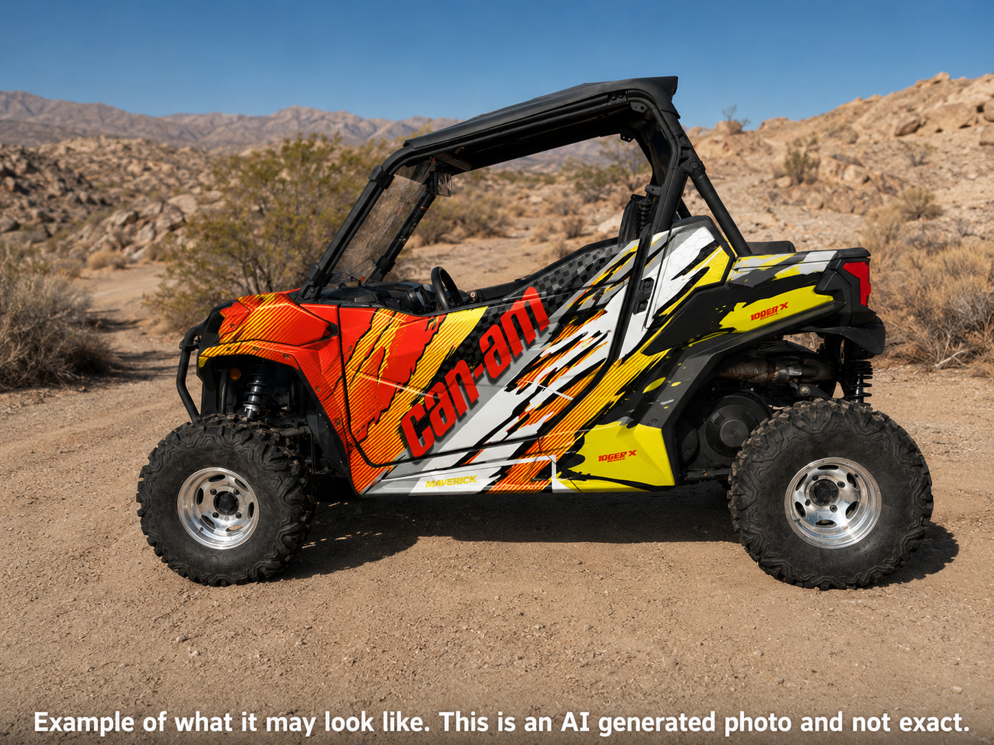 2016-2023 Can Am Maverick Trail 1000 Graphics Kit D53-3