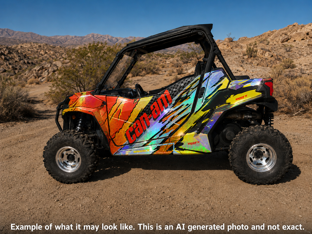 2016-2023 Can Am Maverick Trail 1000 Graphics Kit D53-3
