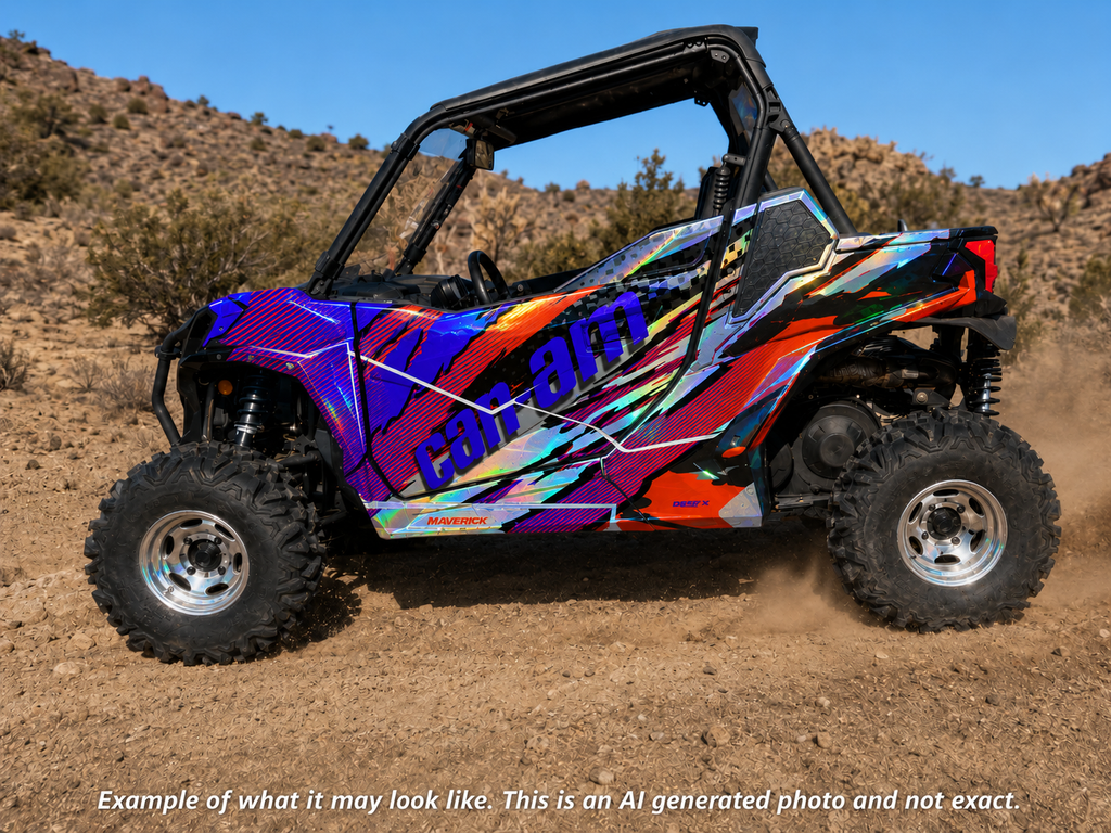 2016-2023 Can Am Maverick Trail 1000 Graphics Kit D53-4