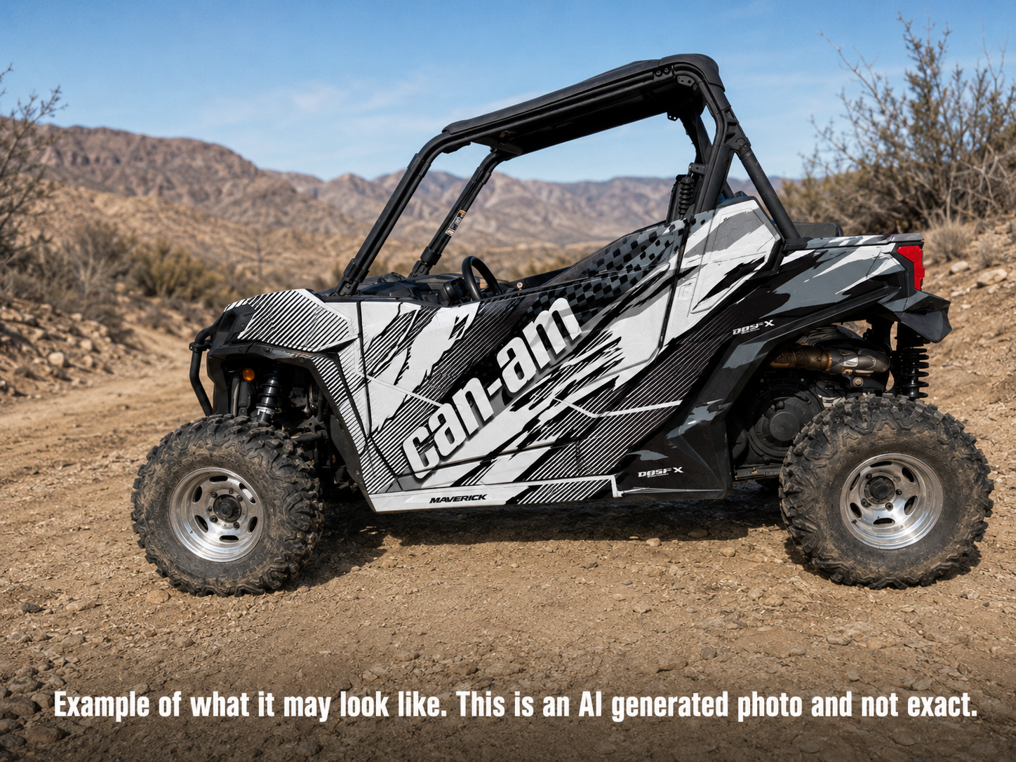 2016-2023 Can Am Maverick Trail 1000 Graphics Kit D53-5