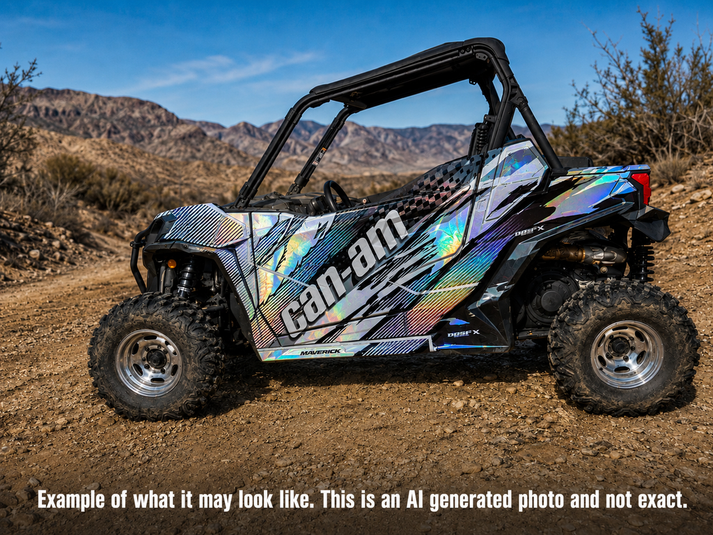 2016-2023 Can Am Maverick Trail 1000 Graphics Kit D53-5