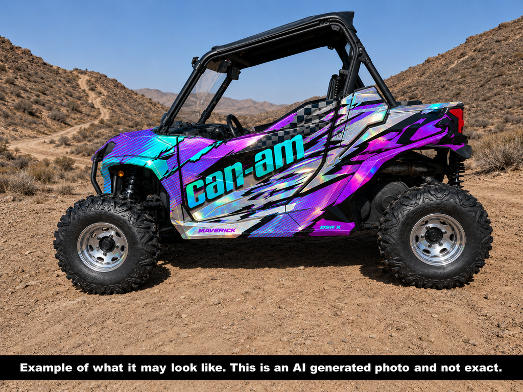 2016-2023 Can Am Maverick Trail 1000 Graphics Kit D53-1