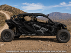 2017-2024 Can Am X3 Max 4 Door Maverick RR DS Graphics Kit  D69-1 Flag Stealth