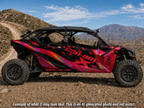 2017-2024 Can Am X3 Max 4 Door Maverick RR DS Graphics Kit   D69-2 Flag