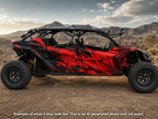 2017-2024 Can Am X3 Max 4 Door Maverick RR DS Graphics Kit  D79-4