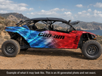 2017-2024 Can Am X3 Max 4 Door Maverick RR DS Graphics Kit D68-1 USA
