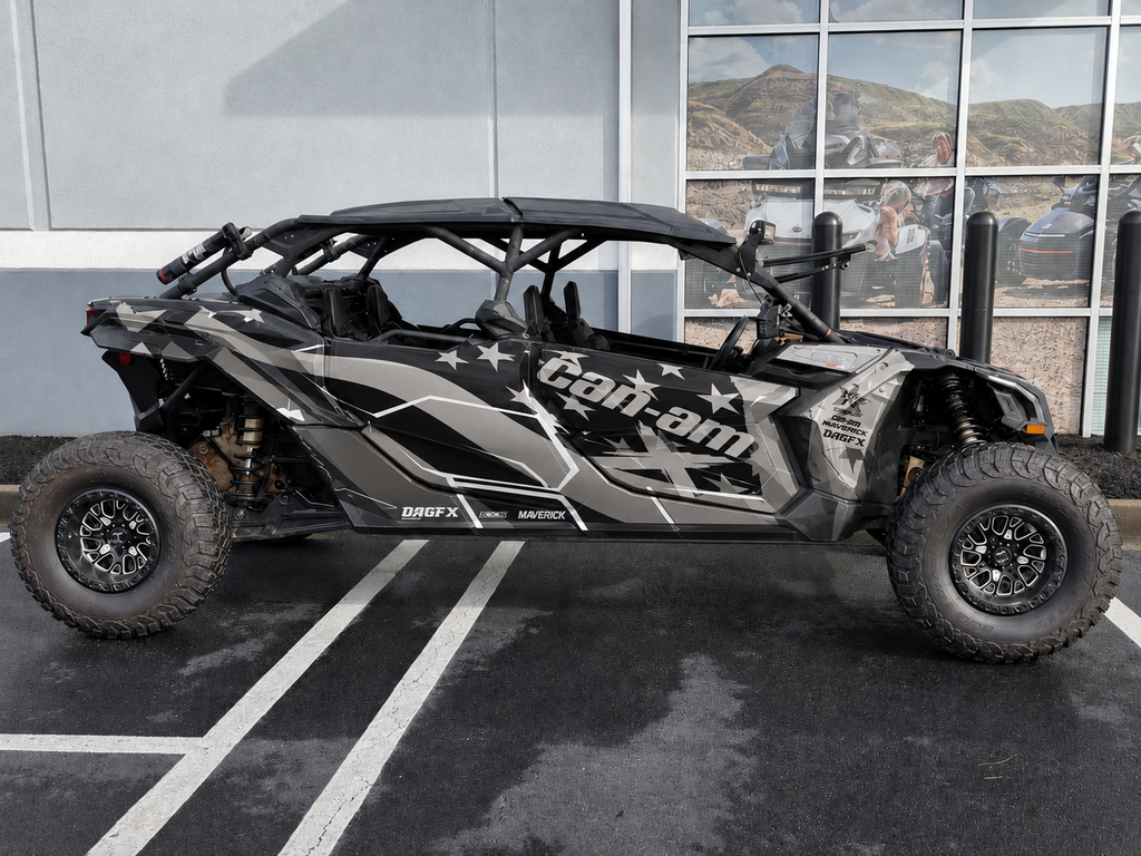 2017-2024 Can Am X3 Max 4 Door Maverick RR DS Graphics Kit   D69-5 Flag
