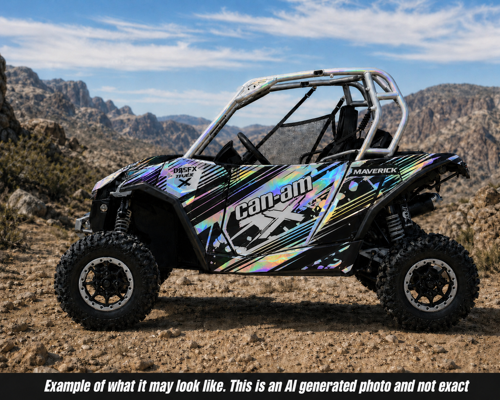 2013-2016 Can Am Maverick 1000 R  OAGFX Racing Graphics Kit  D79-5
