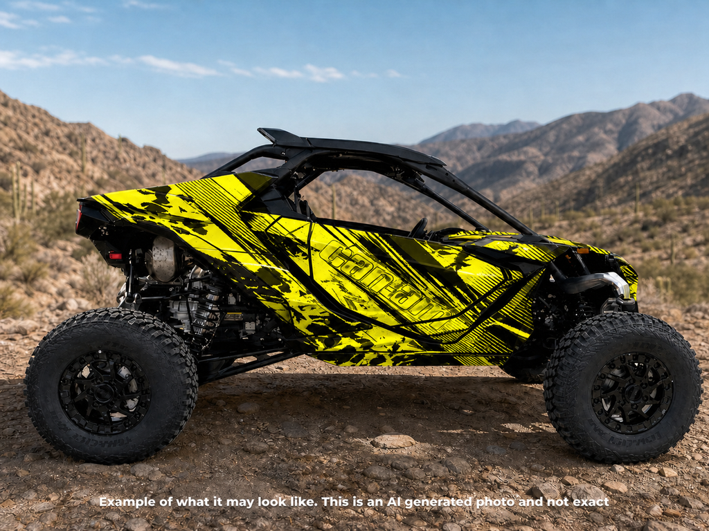 2024-2025 Can Am Maverick R RS Graphics Kit  Pro Edition D79-2 OAGFX Racing