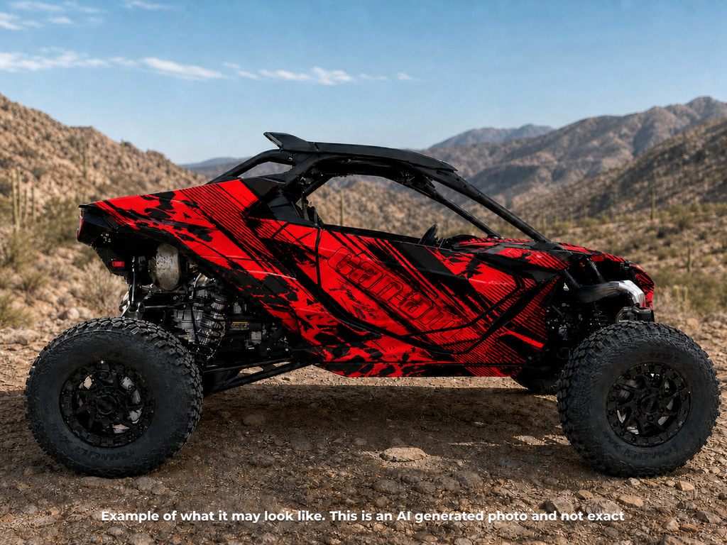 2024-2025 Can Am Maverick R RS Graphics Kit  Pro Edition D79-3 OAGFX Racing