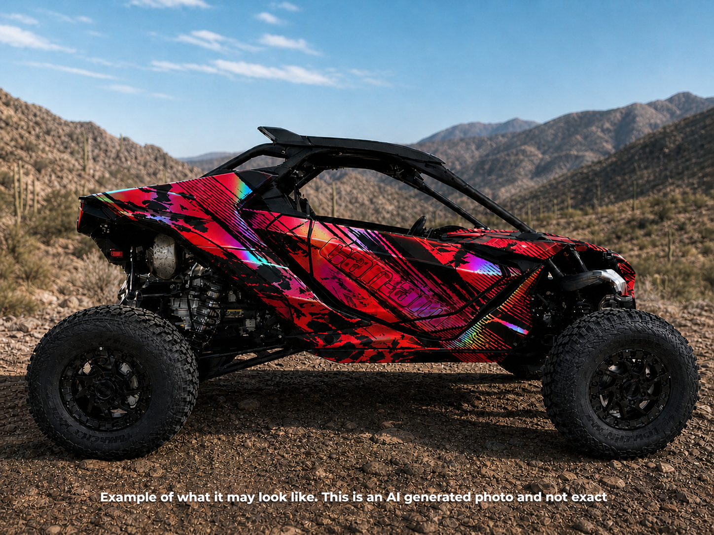 2024-2025 Can Am Maverick R RS Graphics Kit  Pro Edition D79-3 OAGFX Racing