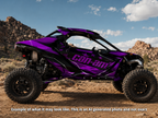 2024-2025 Can Am Maverick R RS Graphics Kit  Pro Edition D69-5 USA Flag