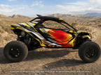 2024-2025 Can Am Maverick R RS Graphics Kit  Pro Edition D53-3 Wild OAGFX Racing