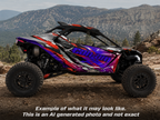 2024-2025 Can Am Maverick R RS Graphics Kit  Pro Edition D53-4 Wild OAGFX Racing