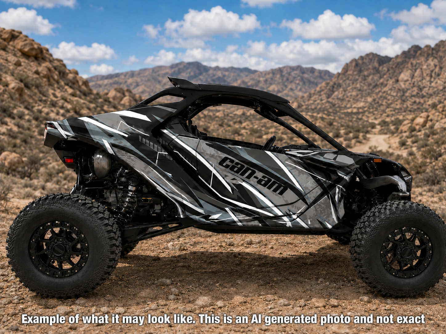 2024-2025 Can Am Maverick R RS Graphics Kit  Pro Edition D43-4 OAGFX Racing