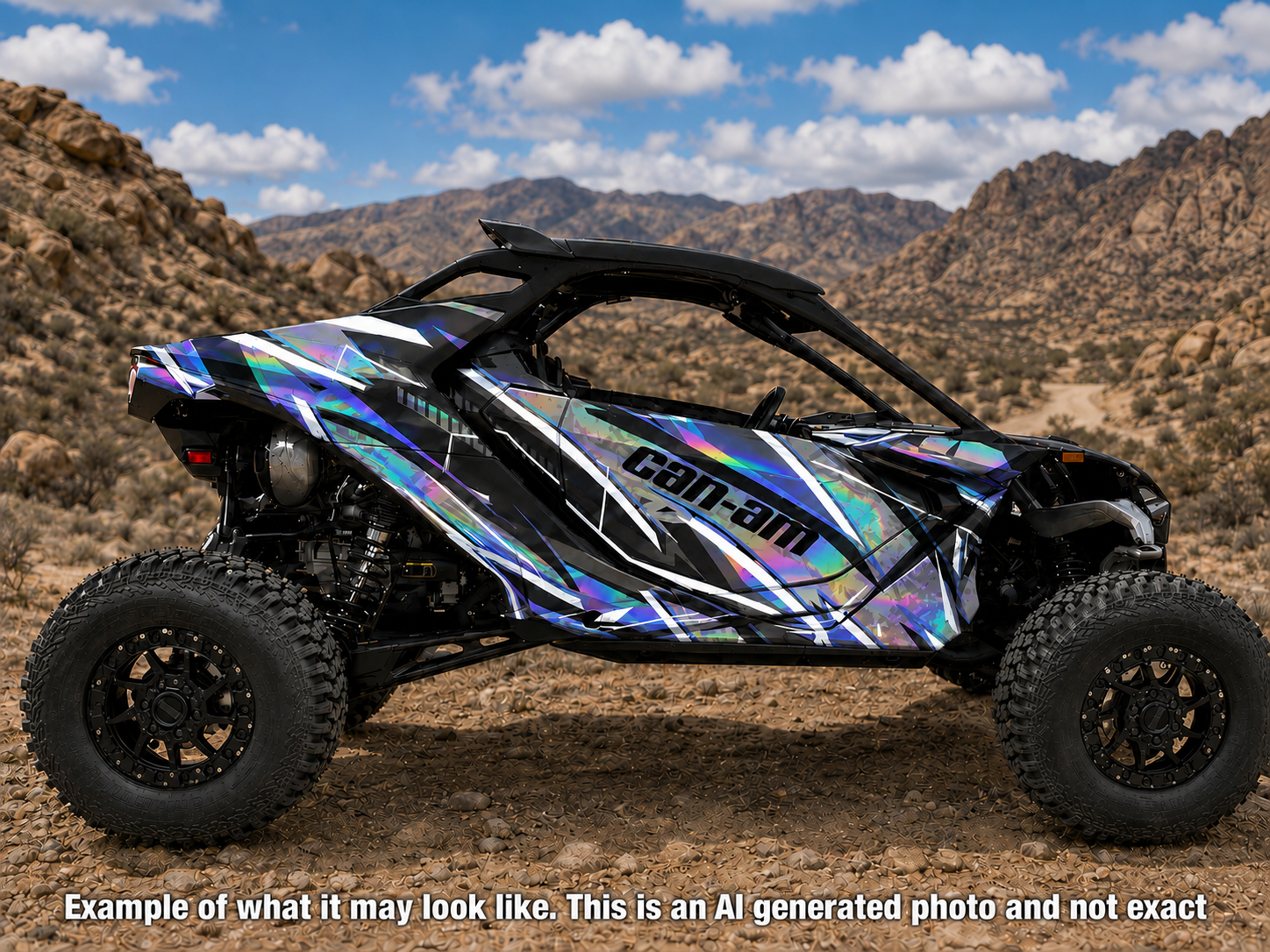 2024-2025 Can Am Maverick R RS Graphics Kit  Pro Edition D43-4 OAGFX Racing