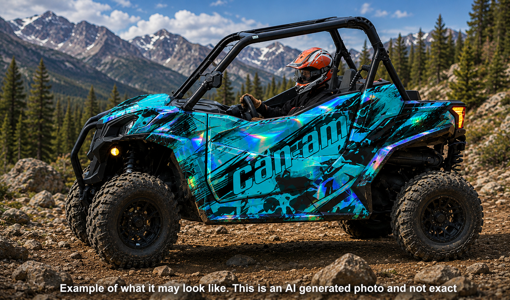 2016-2023 Can Am Maverick Trail 1000 Graphics Kit   D79-1 OAGFX Racing