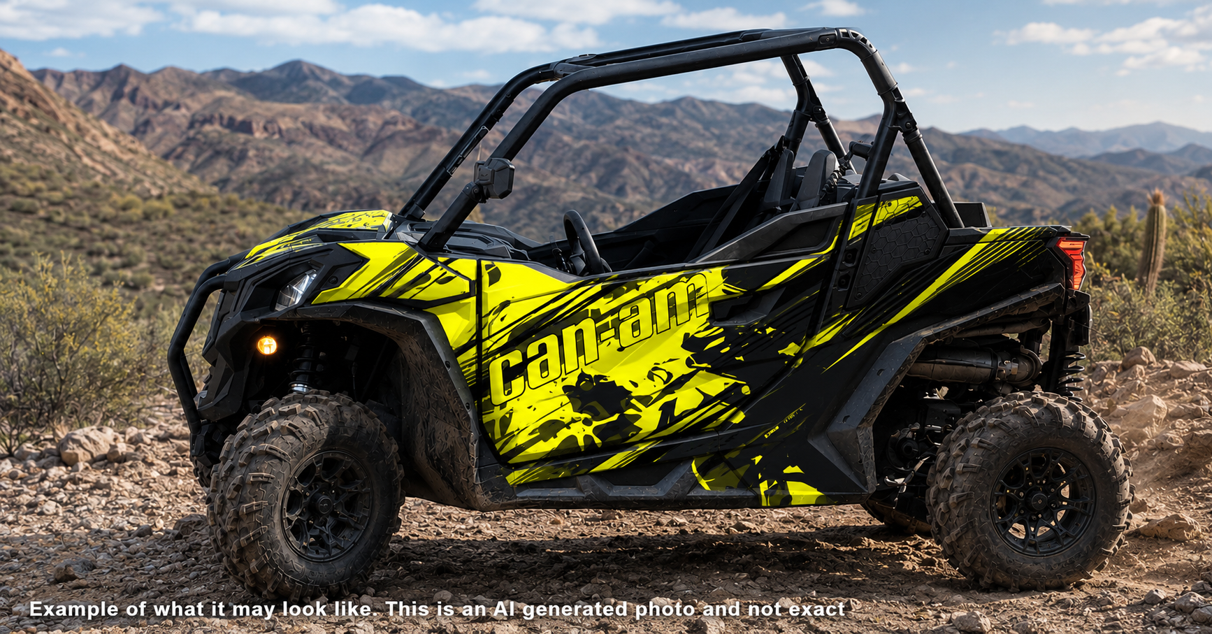2016-2023 Can Am Maverick Trail 1000 Graphics Kit   D79-2 OAGFX Racing