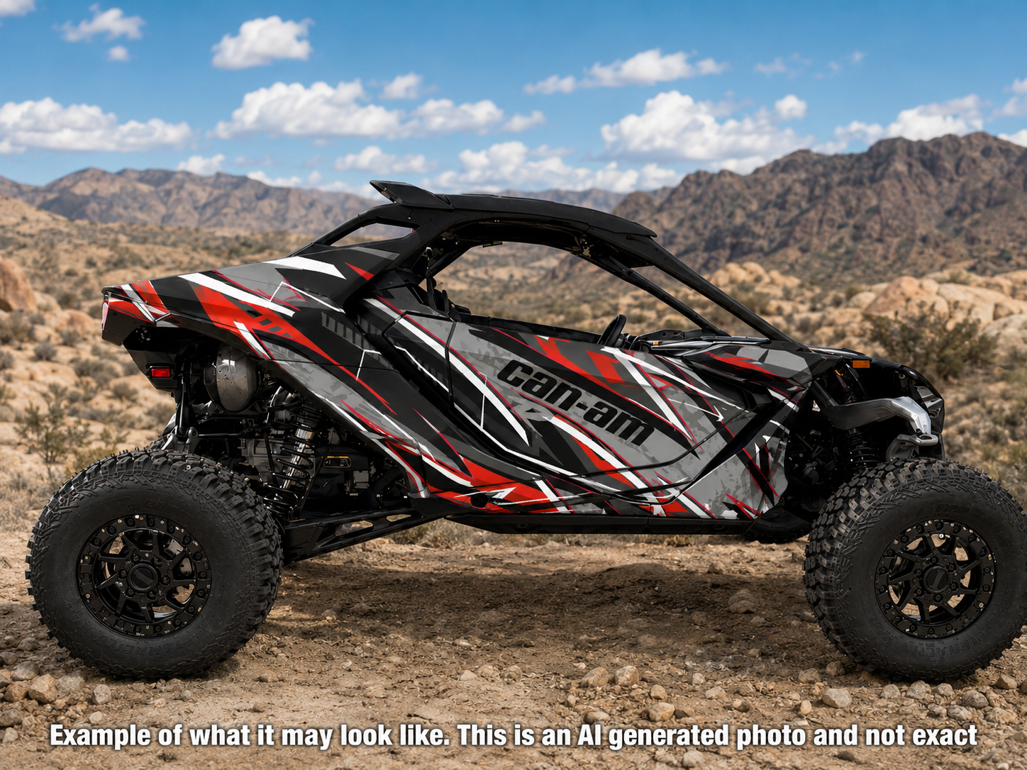 2024-2025 Can Am Maverick R RS Graphics Kit  Pro Edition D43-1 OAGFX Racing