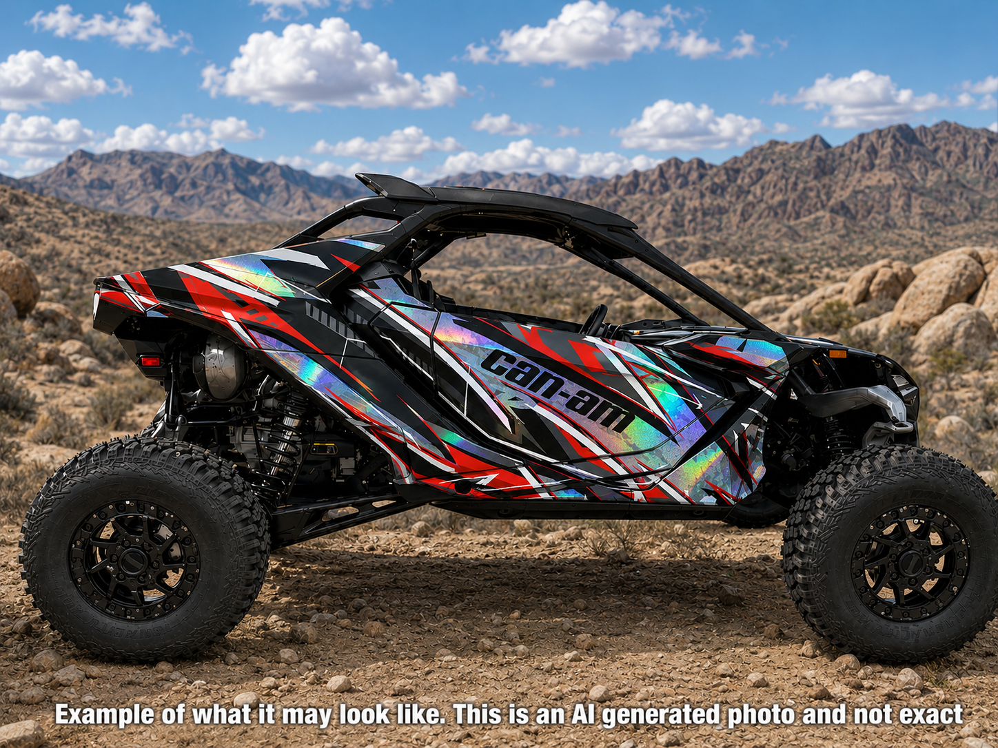 2024-2025 Can Am Maverick R RS Graphics Kit  Pro Edition D43-1 OAGFX Racing