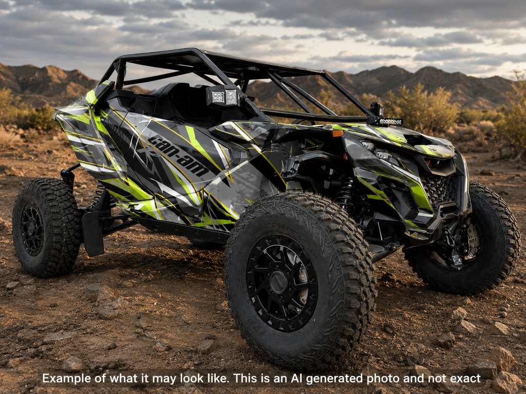 2024-2025 Can Am Maverick R RS Graphics Kit  Pro Edition D43-3 OAGFX Racing