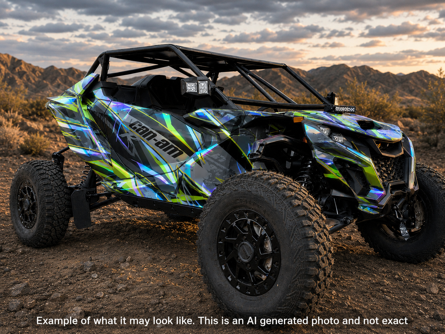 2024-2025 Can Am Maverick R RS Graphics Kit  Pro Edition D43-3 OAGFX Racing