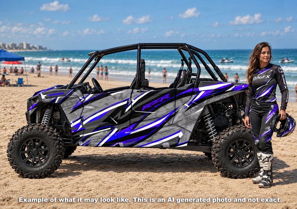 2014 - 2018 Polaris RZR XP 4 Graphics Kit D43-2
