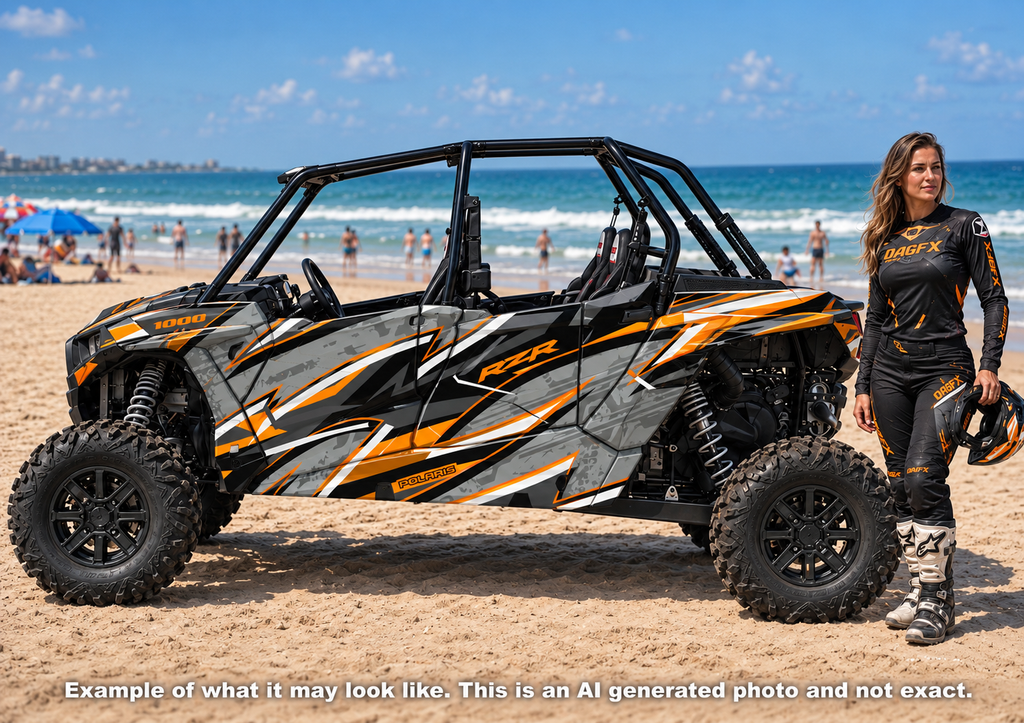 2014 - 2018 Polaris RZR XP 4 Graphics Kit D43-3