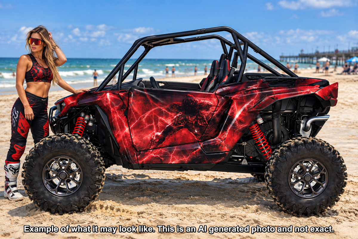 2024-2025 Polaris RZR XP 1000 Beast Graphics Kit DB "Beast"