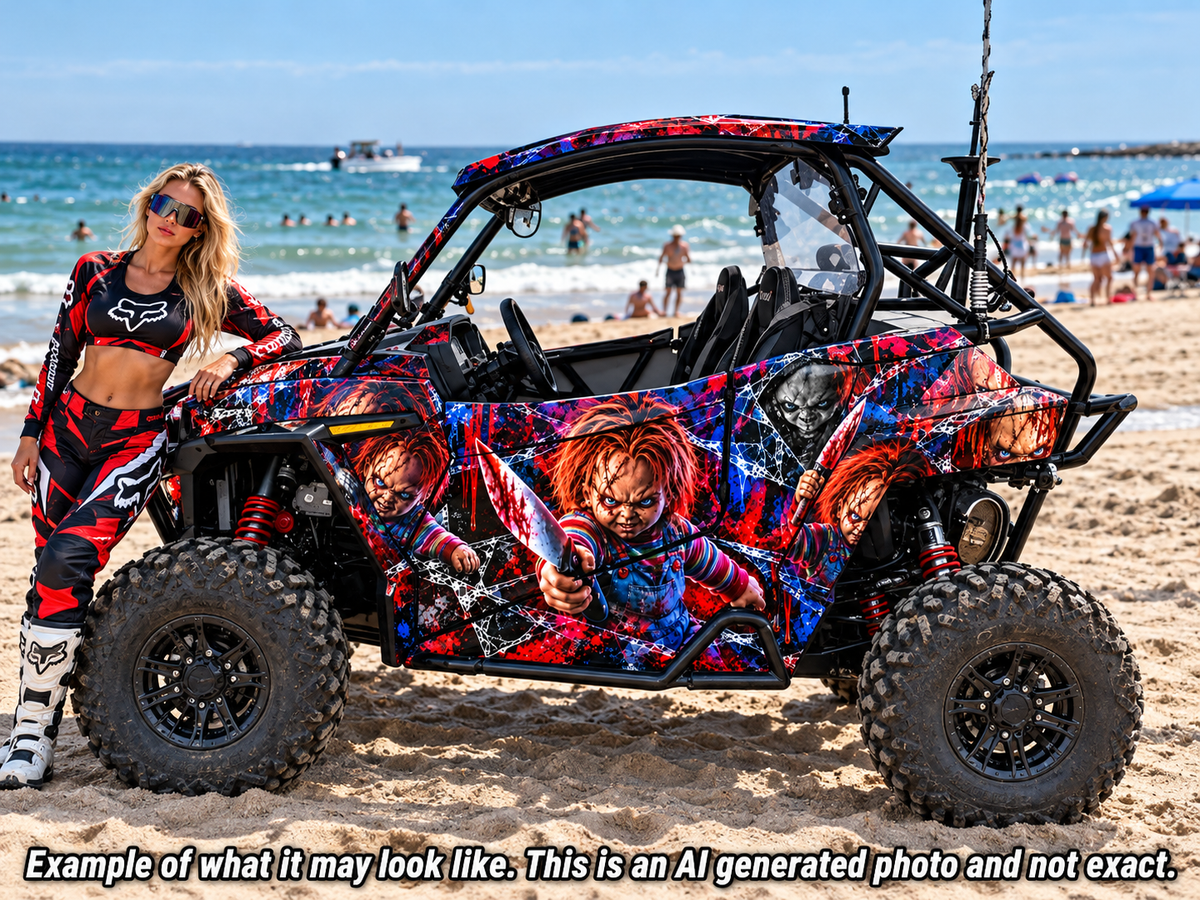 Polaris RZR Trail S "Chucky" Graphics Kit