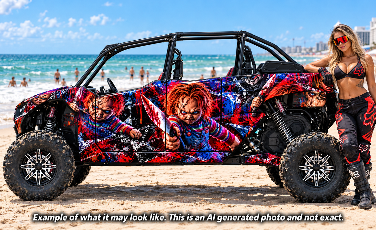 2020 - 2024 Kawasaki Teryx KRX 4 Door 1000 "Chucky" Graphic Kit