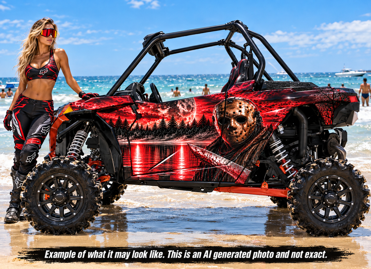 2019 - 2023 Polaris RZR XP 1000 Jason Voorhees Graphics Kit "Jason"