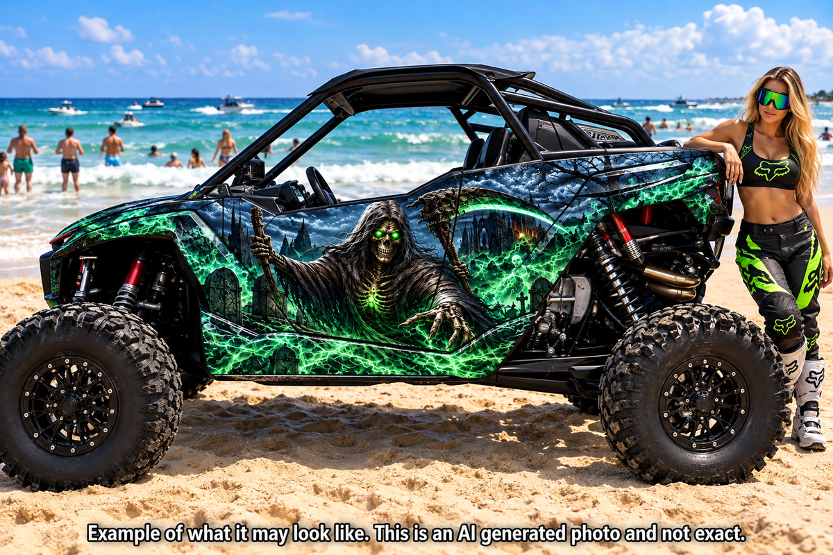 2025-2026 Polaris RZR Pro XP/Pro R/ Pro S Grim Reaper Graphics Kit