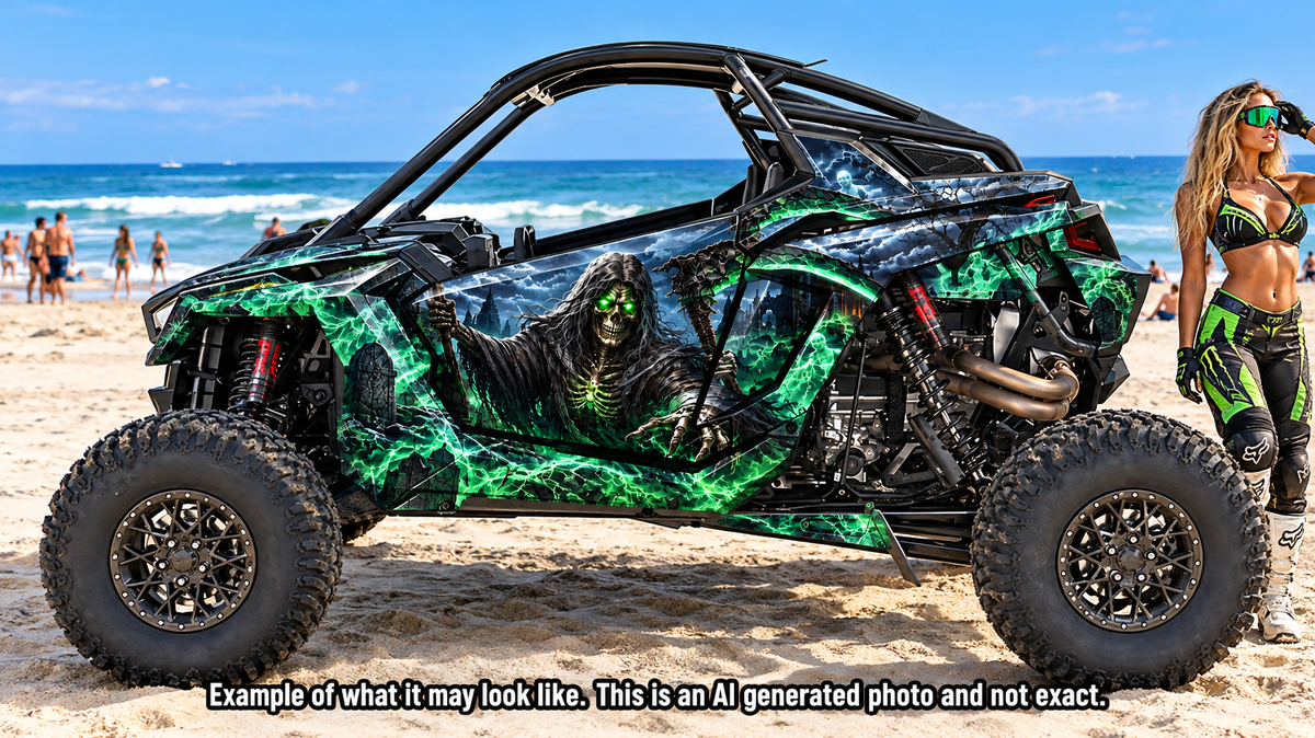 2022-2024 Polaris RZR XP Pro XP Pro R Grim Reaper Graphics Kit