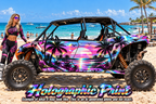 2024 - 2025 Polaris RZR XP 1000 4 Door Miami Beach Graphics Kit