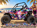 2021-2025 Polaris RZR 200 EFI UTV Miami Beach Graphics Kit