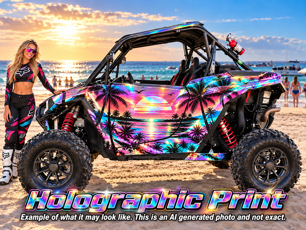 2024-2025 Polaris RZR XP 1000 Miami Beach Graphics Kit