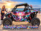 2024-2025 Polaris RZR XP 1000 Miami Beach Graphics Kit