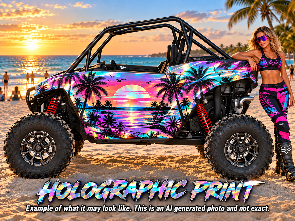 2025-2026 Polaris RZR Pro XP/Pro R/ Pro S Miami Beach Graphics Kit