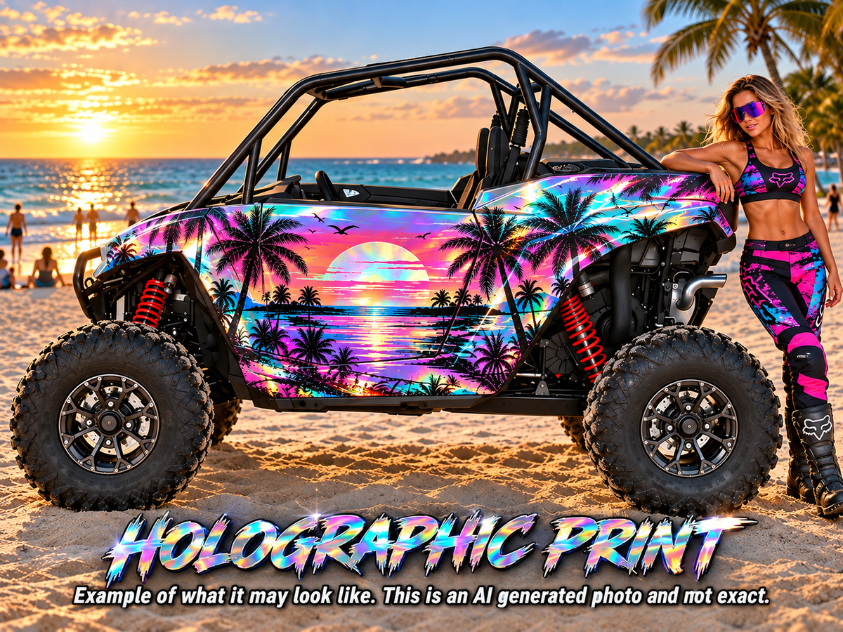 2025-2026 Polaris RZR Pro XP/Pro R/ Pro S Miami Beach Graphics Kit