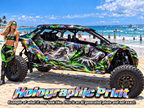 2025 Can Am Maverick R Max 4 Door Ghostly Graphics Kit