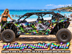 2017-2024 Can Am X3 Max 4 Door Maverick RR DS Ghost Graphics Kit